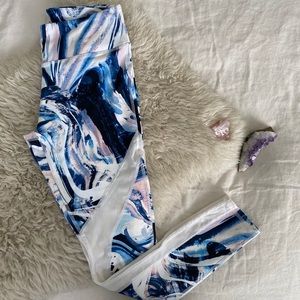 Fabletics Marble Mid Rise Pureluxe Legging